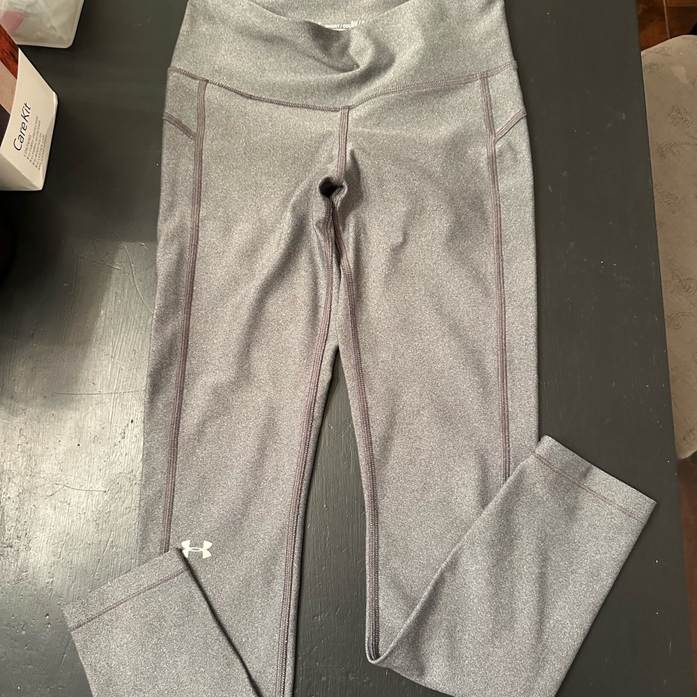 Under Amour Gray High-Waisted Leggings